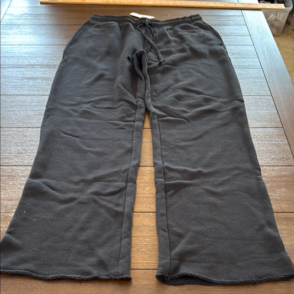J. Crew Heritage terry wide-leg sweatpant Size Medium - Picture 4 of 13